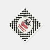 Rookie van het Jaar Gepersonaliseerde Honkbal Verj Servet (Hoek)