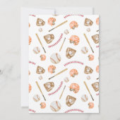 Rookie van het jaar honkbal 1e Sportverjaardag Kaart (Achterkant)