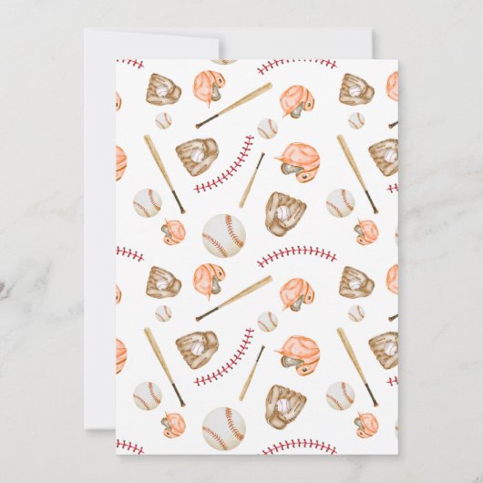 Rookie van het jaar honkbal 1e Sportverjaardag Kaart (Achterkant)