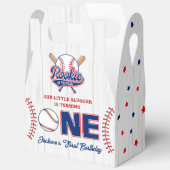 Rookie van het Jaar Honkbal 1e Verjaardag Bedankdoosjes (Open)