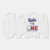 Rookie van het Jaar Honkbal 1e Verjaardag Bedankdoosjes (Ongevouwen)