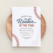 Rookie van het Jaar Honkbal 1e Verjaardag Kaart