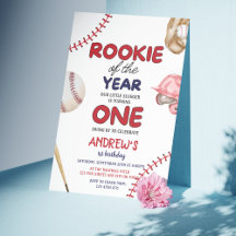 Rookie van het Jaar Honkbal 1e Verjaardag