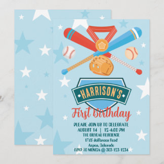 Rookie van het Jaar Honkbal 1e Verjaardag Kaart