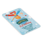 Rookie van het Jaar Honkbal 1e Verjaardag Magneet (Rechterzijde)