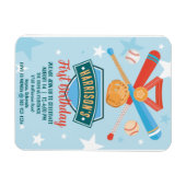 Rookie van het Jaar Honkbal 1e Verjaardag Magneet (Horizontaal)