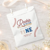 Rookie van het Jaar Honkbal 1e Verjaardagsfeest Bedankzakje (Geknipt)