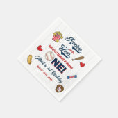 Rookie van het Jaar Honkbal Verjaardags Servetten (Hoek)