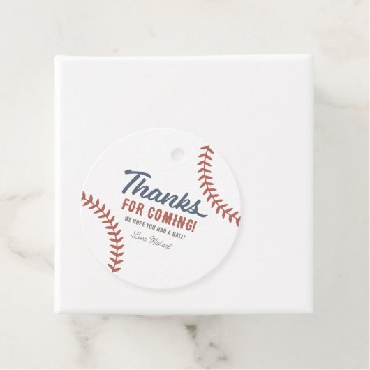 Rookie van het Jaar Honkbal Verjaardagsfeest Bedankjes Labels (In situ)