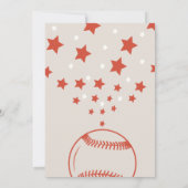 Rookie van het Jaar Honkbal Verjaardagsfeest Kaart (Achterkant)