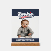 Rookie van het Jaar Kind Foto Acryl Bord (Voorkant)