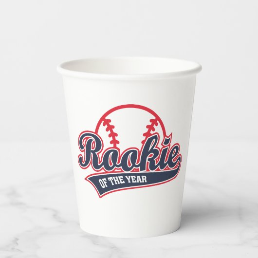 Rookie van het Jaar Papieren Bekers (Achterkant)