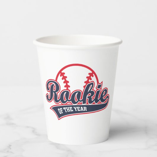 Rookie van het Jaar Papieren Bekers (Voorkant)