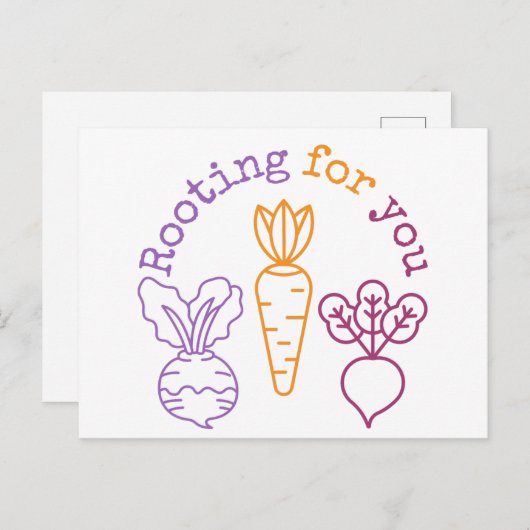 Rooking voor u briefkaart (Voorkant / Achterkant)