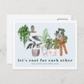 Rooking voor u | BRIEFKAART PLANTEN (Voorkant / Achterkant)