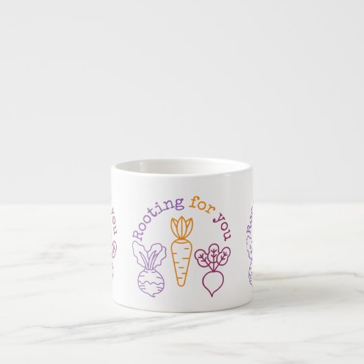 Rooking voor u espresso kop (Voorkant)