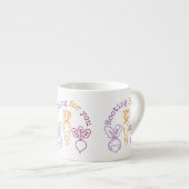 Rooking voor u espresso kop (Voorkant rechts)