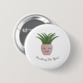 Rooking voor u Fern Ronde Button 5,7 Cm (Voorkant /achterkant)