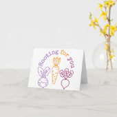 Rooking voor u kaart (Gele Bloem)