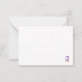 Rooking voor u notitiekaartje (Achterkant)