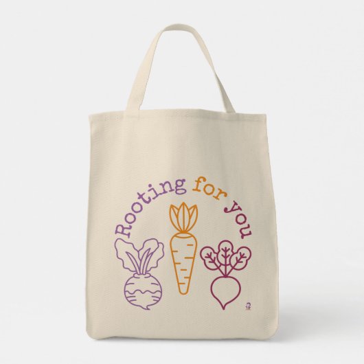 Rooking voor u tote bag (Achterkant)