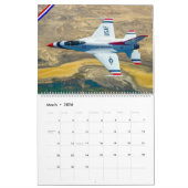 "ROOKJE AAN!" - Demonstratieteam van de luchtmacht Kalender (Mar 2026)