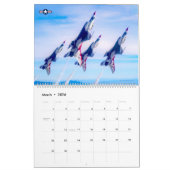 "ROOKJE AAN!" - Demonstratieteam van de luchtmacht Kalender (Mar 2026)