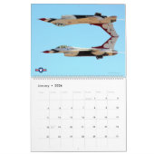 "ROOKJE AAN!" - Demonstratieteam van de luchtmacht Kalender (Jan 2026)