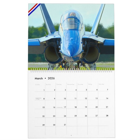 "ROOKJE AAN!" - Demonstratieteam voor de marine va Kalender (Mar 2026)