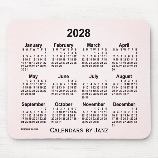 Rookkalender 2028 Sangria door de Muismat van Janz (Voorkant)