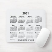 Rookkalender 2031: Muismat Janz (Met muis)