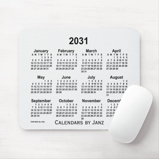 Rookkalender 2031: Muismat Janz (Met muis)