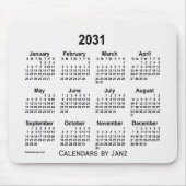 Rookkalender 2031: Muismat Janz (Voorkant)