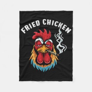 Rookkip Rookt Wiet Stoner Dag Fleece Deken