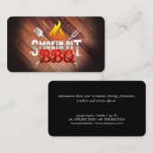 Rookkuil BBQ Grillen | Restaurant Visitekaartje (Voorkant / Achterkant)