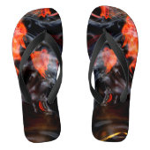 Rookmels en roken teenslippers (Voetbed)