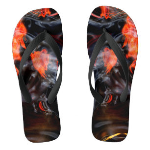 Rookmels en roken teenslippers