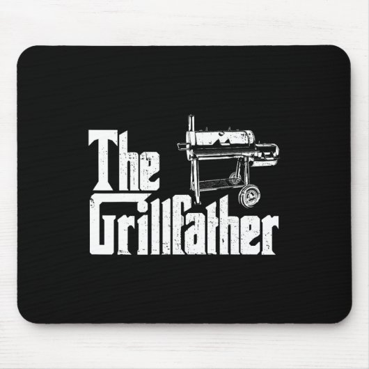 Rookovens en Grill Chef Grillfather Gegrilde Muismat (Voorkant)