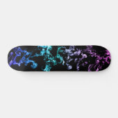 Rookpatroon 2 op zwart skateboard (Horizontaal)