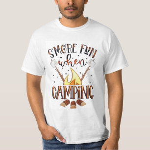 Rookplezier tijdens het kamperen t-shirt