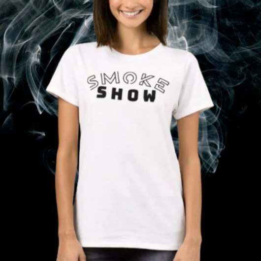 Rookshow typografie shirt