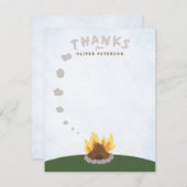 Rooksignalen Bedankbriefjes Notitiekaartje (Voorkant / Achterkant)