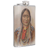 Rooksignalen: Lakota Indian Chief Sitting Bull Heupfles (Rechts)