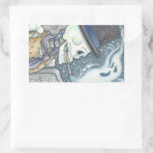 ROOKSKELETON, STICKERS VOOR DE CEMETERY SHEET Rec. (Tas)