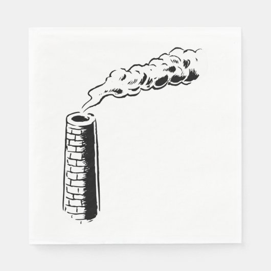 Rookstapelpapier servetten (Voorkant)