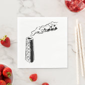 Rookstapelpapier servetten