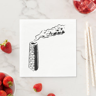 Rookstapelpapier servetten