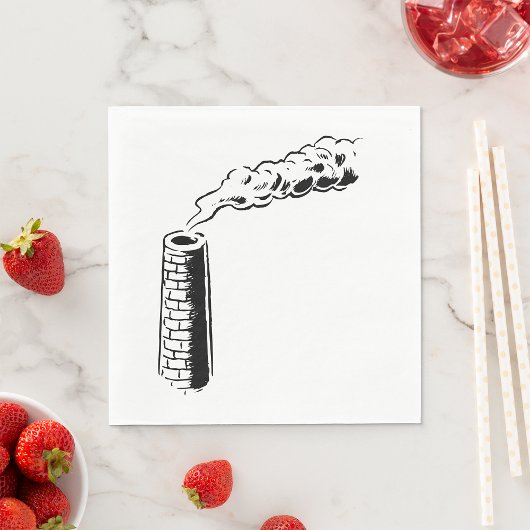 Rookstapelpapier servetten