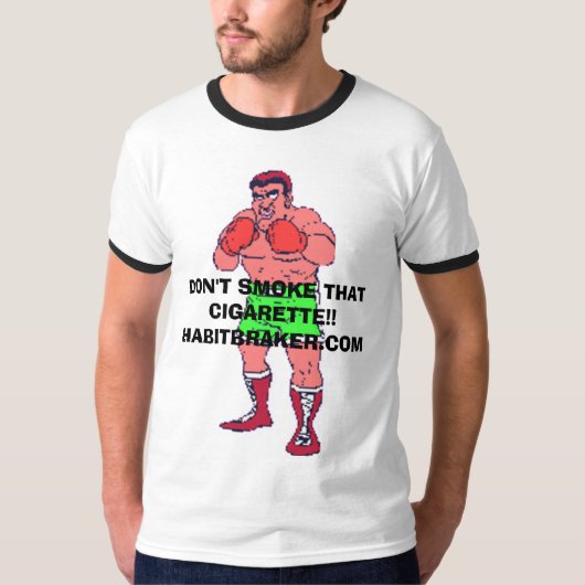 ROOKT DIE CIGARETTE NIET!, ROOKT DAT NIET... T-SHIRT (Voorkant)