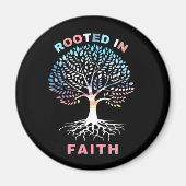Rookt in Faith Tree Magnet (Voorkant)